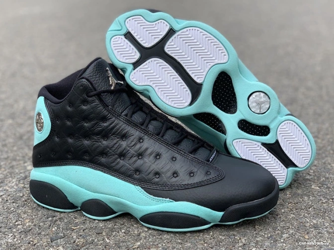 Island Green 13 Retro 414571-030 Jordan Black Air 0919